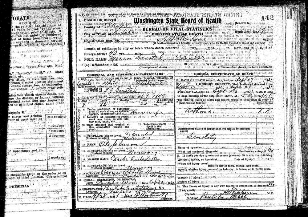 Maren Gausta death.jpg