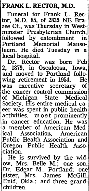 Oregonian Friday, Aug 21, 1964 Portland, OR Page 25.png