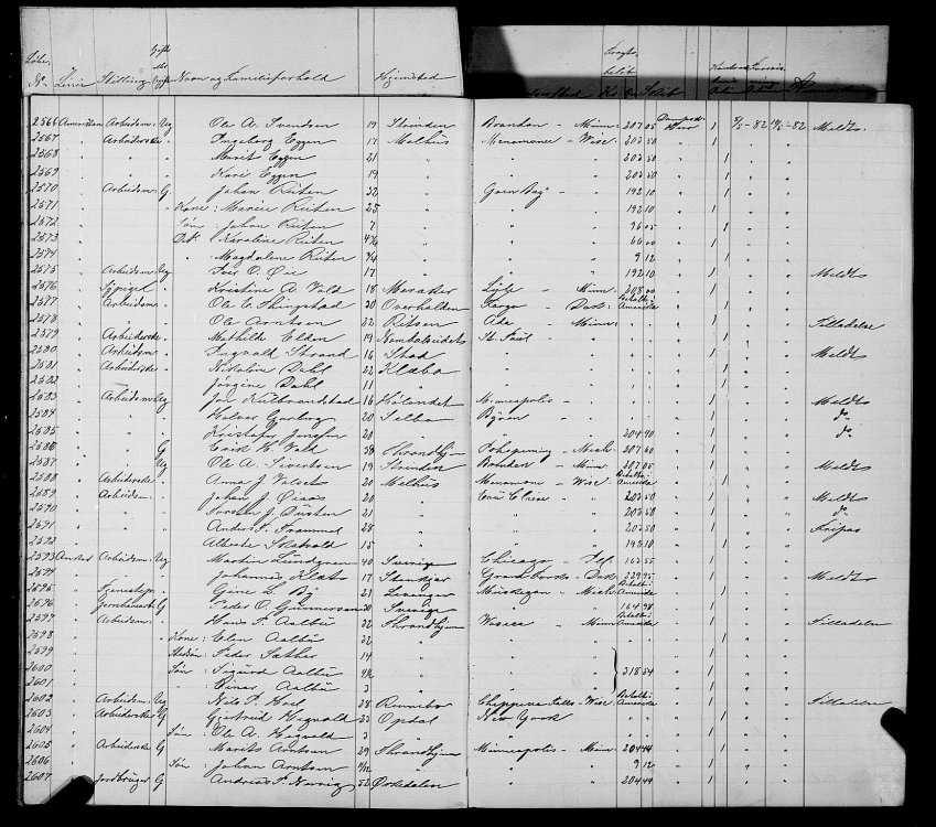 AT, Trondheim Police Department, 32  L0006 Emigrant Protocol VI, 1882-1885 Image 18 Hans Petter Aalbu family emigration document.jpg