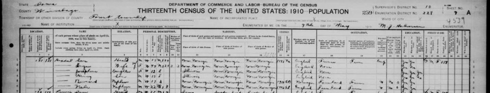 US Census 1910 Hixdal.jpg