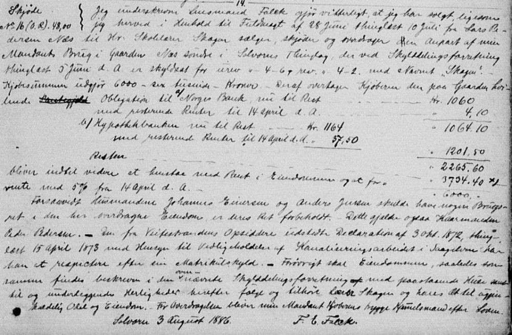 Henrik får skjøte på eiendommen sin i 1886.jpg