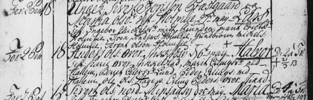 Halvor Andersen , Verdal 1784.jpg