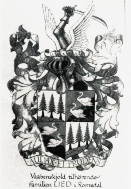 Vaabenskjold tilhørende familien LIED i Romsdal.png